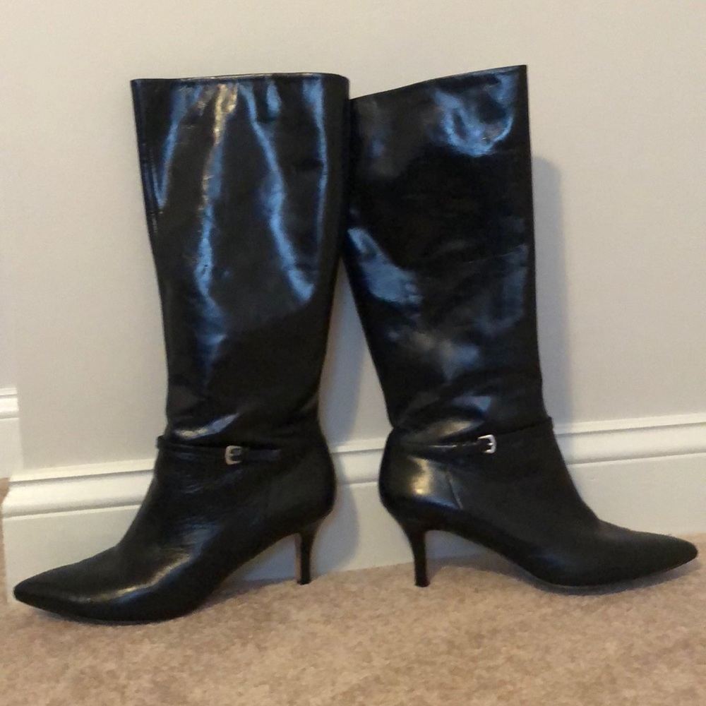 Tall Black Dress Boots